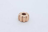 Pandora 14k Yellow Gold Ribbed Clip Charm 2.1 Grams Eb0526lorde