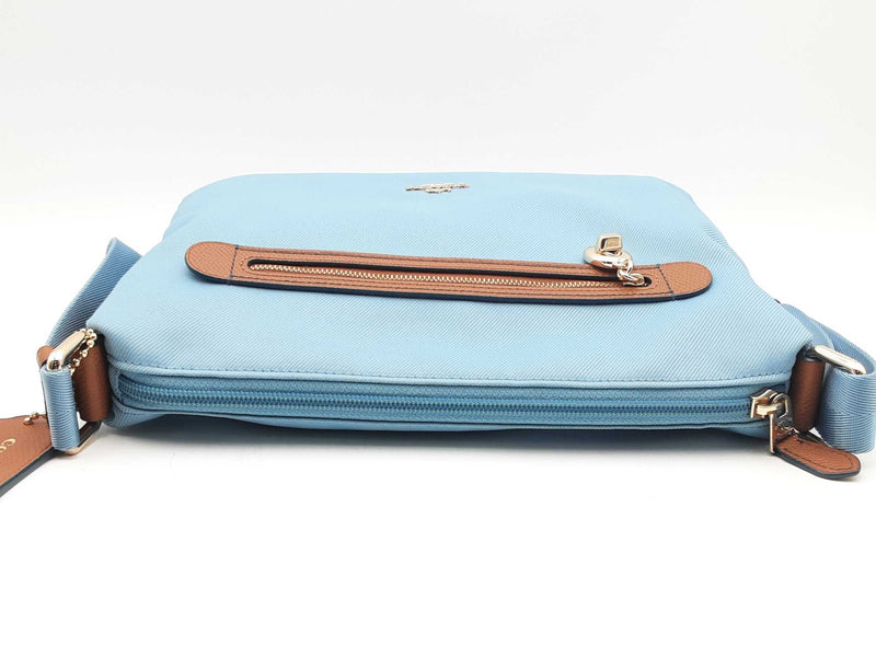 Coach Sawyer Blue Canvas Crossbody Bag Sd09252wzsa