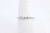 Approx. 0.21ctw Lab Grown Diamond Ring In 14k White Gold 1.1g Size 7 Eb1124lcxsa