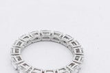 2.08cttw Lab Grown Diamond Eternity Band 14k White Gold 2.1g Size 6 Eb0826irxsa