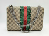 Gucci Supreme Monogram Dionysus Embroidered Shoulder Bag Hs0724ixzsa