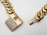 10k Yellow Gold Diamond Cuban Link Chain 20 In 210.5g 19.5cttw Lh0924lxzxzde