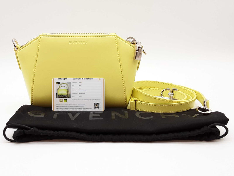 Givenchy Antigona Nano Yellow Crossbody Bag Sd0725wzxde