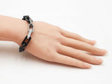Louis Vuitton Monogram Chain Bracelet In Stainless Steel Size M Fw0526lrxdu
