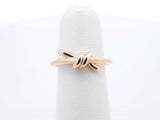 Tiffany & Co. Tiffany Knot Ring In 18k Yellow Gold 3.5g Size 5.5 Fw0526lxzxdu