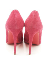 Christian Louboutin Kate Pink Veau Velours Pumps Size 36.5 Eb0725lxzdu