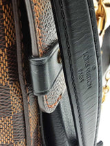 Louis Vuitton Vavin Pm Bag In Damier Ebene Coated Canvas & Black Leather Fw0726czxdu