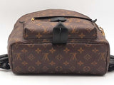 Louis Vuitton Palm Springs Mm Brown Backpack Aa0126ezxsa