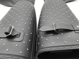 Saint Laurent X Hunter Studded Rain Boots Size 8 Eb0526lxzde