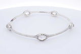 Ippolita Sterling Silver Bangle Bracelet 12.4 Grams 7.5 Inch Eb0424lrxsa