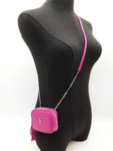 Yves Saint Laurent Ysl Baby Lou Pink Leather Micro Crossbody Bag Do0925orxde