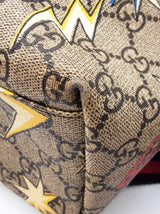 Gucci Kids Backpack In Gg Supreme Space Coated Canvas Fw0626wrzdu
