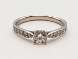 Tiffany & Co. Diamonds 0.95 Platinum 2.5g Ring Size 4 Do0425ixzde