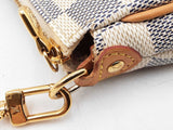 Louis Vuitton Eva Convertible Clutch In Damier Azur Coated Canvas Fw1125wordu