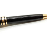 Montblanc Meisterstuck Black Resin Twist Ball Point Pen Do0826orxde