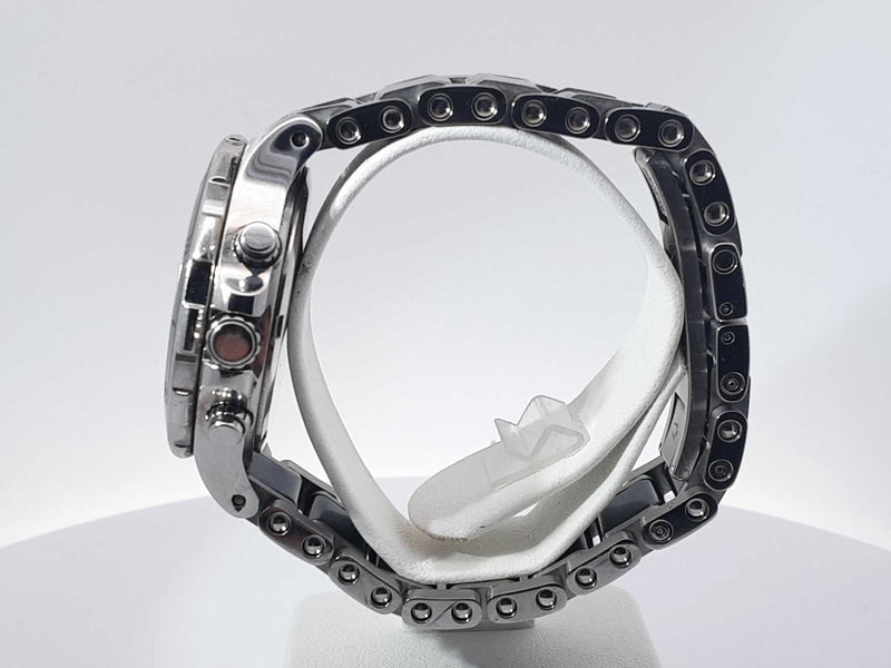 Bulova Diamond Ladies Black Ceramic Chronograph Quartz 33mm Watch Sd0725lzxsa