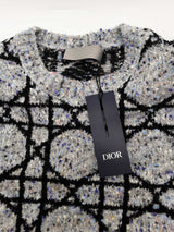 Dior Crewneck Cannage Pattern Sweater  Size M Eb0126osxsa