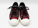 Christian Dior Walk'n'dior Sneakers In Pink & Black Canvas Size 10 Fw0326lcrdu