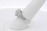 2.37cttw Diamond Ring In 18k White Gold 6.4 Grams Size 7.5 Eb0526rxxzsa