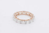 5.46cttw Lab Grown Diamond Eternity Band 14k Yellow Gold Size 5.75 Eb0826lorxsa