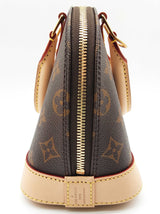 Louis Vuitton Alma Brown Monogram Crossbody Bag Do0525cxzde