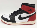 Nike Dz5485-106 Air Jordan 1 Retro Black Toe Reimagined Shoes Size 13 Do1025rxde