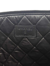 Chanel O Case Clutch Star Metallic Lambskin Eb0526exzsa