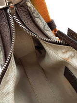 Gucci Gg Supreme Canvas Web Attache Shoulder Bag Eb0426exzde