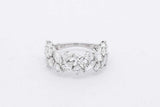 1.87cttw Lab Grown Diamond Ring In 14k White Gold 4.2 Grams Size 7 Eb0826scrsa