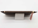 Louis Vuitton Brown Monogram Coated Canvas Zipped Insert Pouch Do0926lrxde