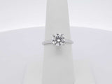 1.50 Ctw Lab Grown Diamond 14k White Gold 2.5 G Ring Size 7.5 Aa0726wzxsa
