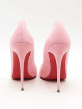 Christian Louboutin So Kate Dolly Pink Suede Pumps Size 37 Eb0225orxsa