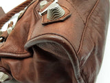 Balenciaga Motocross Giant 21 Brown Purse / Handbag