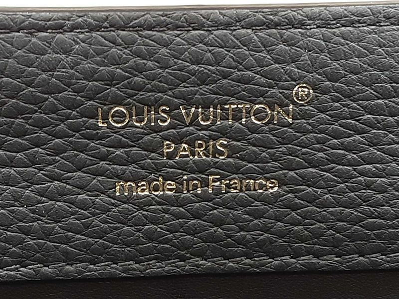 Louis Vuitton Capuccine Black White Leather Shoulder Bag Do0525ooxzde