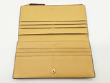 Tory Burch Blake Brown Pebbled Leather Slim Long Wallet Clutch Do0726lrde