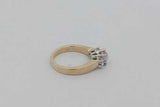 0.8cttw Diamond Ring In 14k Yellow Gold 5.2 Grams Size 5.75 Eb1026lxxzsa