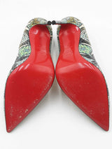 Christian Louboutin Python Inferno So Kate Pumps Size 38 Eb0126lxzdu