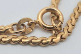 18k Yellow Gold S Link Chain Necklace 12 Grams 18.5 Inch Eb0426lxxzsa
