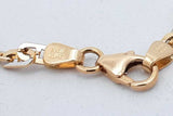 18k Two Tone Gold Mariner Link Chain Necklace 10.5 Grams 24 Inch Eb0726eoxsa