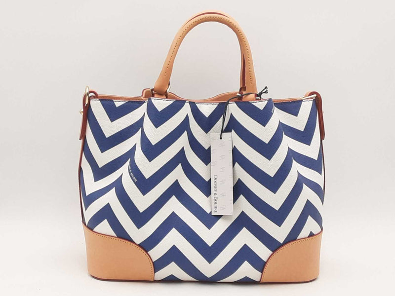 Dooney & Bourke Chevron Brenna Multi-color Handbag Aa1025oxsa