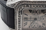 Cartier Santos 100 Chronograph Automatic 41mm Stainless Steel Watch Eb0426ixxzde