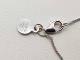 Vera Wang Love Kindered Heart Sapphire Diamonds 14k Wg Necklace 19 In Do626orxde