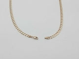 14k Yellow Gold Cuban Link Chain Necklace 11.6g 21in Vc0226irzmia