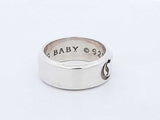 King Baby Chosen Sterling Silver Ring 15.8 Grams Size 12 Eb0624lxzsa