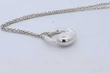 Tiffany & Co. Peretti 925 Eternal Circle Pendant Necklace 4.1g 16 Inch Eb626rxde