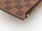 Louis Vuitton Neverfull Pochette In Damier Ebene Coated Canvas Fw0925wirdu