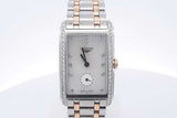 Longines Dolcevita 23mm Quartz Stainless Steel Watch With Diamonds Eb0325ixzsa