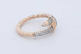 1.14cttw Lab Grown Diamond Ring In 14k Yellow Gold 5.2 Grams Size 7 Eb0726lxrxde