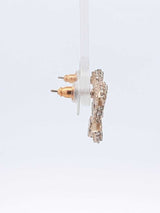 Chanel Autumn '16 Timeless Cc Logo Crystal & Gold-tone Stud Earrings Fw0326oezdu