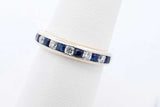 Tiffany & Co. Lucida Diamond & Sapphire Gold/platinum Ring Size 7.5 Eb0626lrxzde